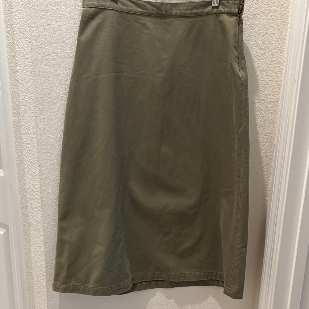 OshKosh B'gosh Olive Midi Skirt